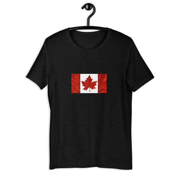 Canada Maple Leaf Flag T-Shirt - The T-Shirt Emporium