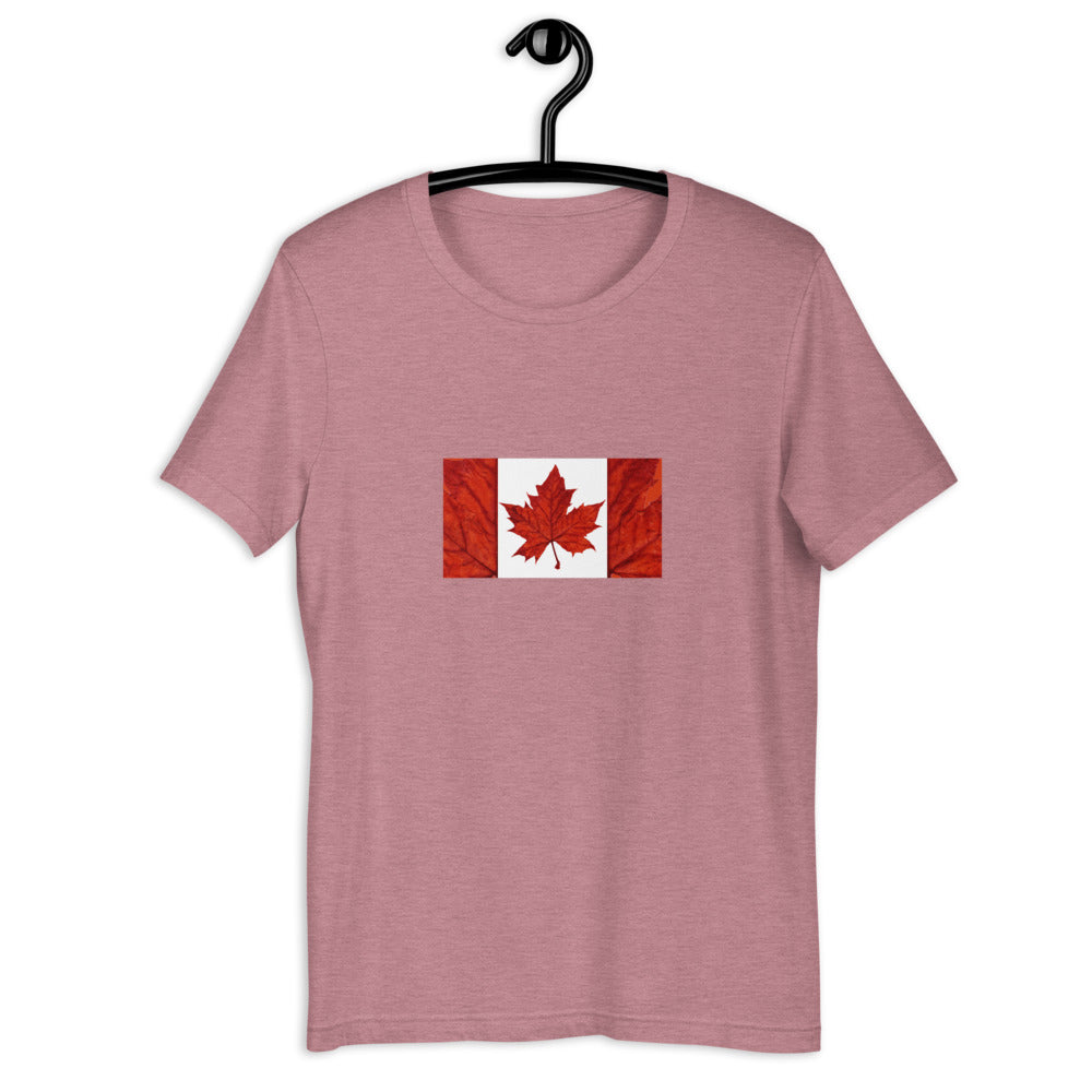 Canada Maple Leaf Flag T-Shirt - The T-Shirt Emporium