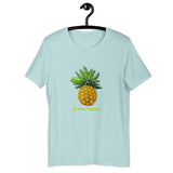 Pineapple T-shirt in ice blue