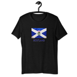 Saltire & Thistle T-Shirt - Joddy MacWingnut's T-Shirt Emporium