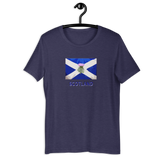 Saltire & Thistle T-Shirt - Joddy MacWingnut's T-Shirt Emporium