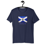 Saltire & Thistle T-Shirt - Joddy MacWingnut's T-Shirt Emporium