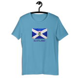 Saltire & Thistle T-Shirt - Joddy MacWingnut's T-Shirt Emporium