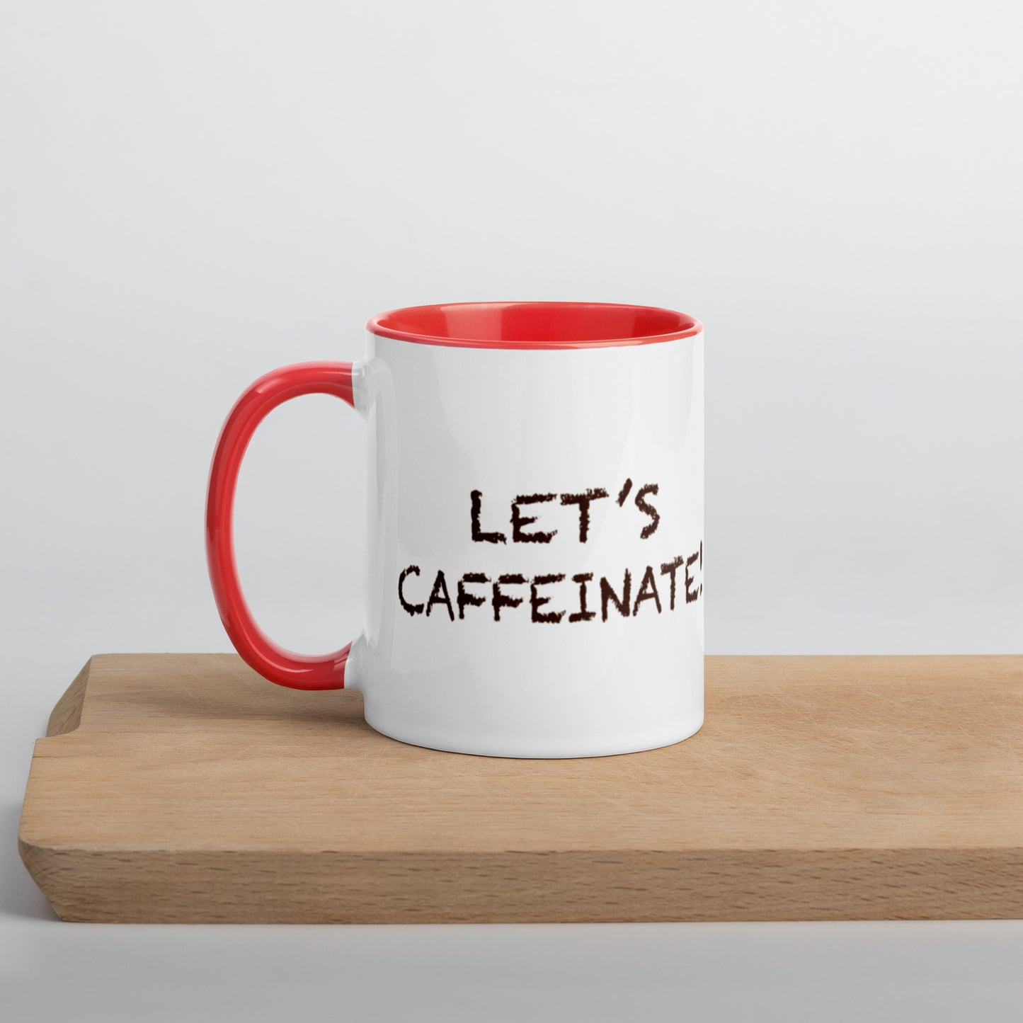 "Lets Caffeinate!" Coffee Time! Mug - Joddy MacWingnut's T - Shirt Shoppe