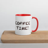 "Lets Caffeinate!" Coffee Time! Mug - Joddy MacWingnut's T - Shirt Shoppe